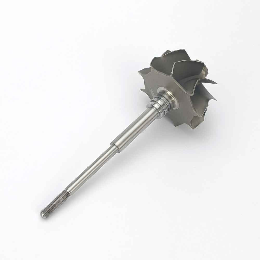 MS-TECH Turbo B03G-025 Турбинный колесный вал Ind 53 мм Exd 47.18 мм Лыжи 9 длиной 111 мм