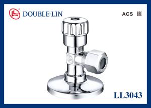 Os ABS seguram 10 que a barra Chrome chapeou a válvula de ângulo com a porca