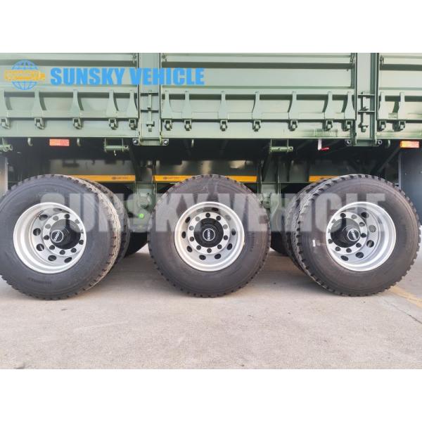 Side Board Trailer Heavy-Duty Sidewall Trailer Bulk Cargo Semi Trailer
