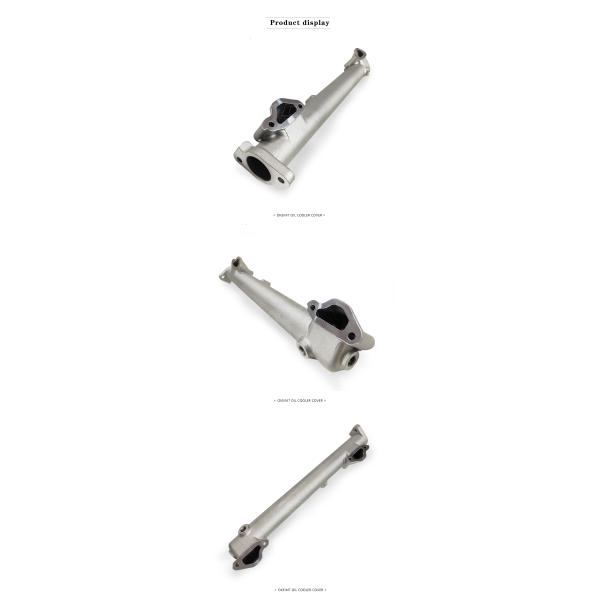 Excavator Engine Parts Cylinder Head Outlet Water Pipe  DE12T