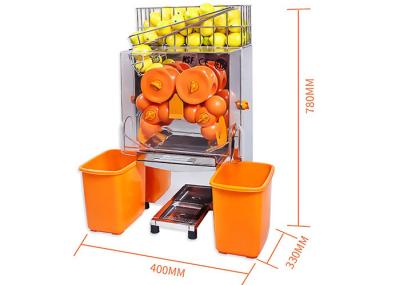 Máquina alaranjada comercial fresca saudável 90w do Juicer do alimentador automático