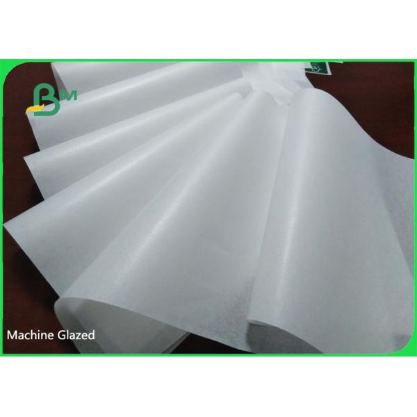 35gsm MG White Kraft Paper Roll High Stength Food Wrapping Paper