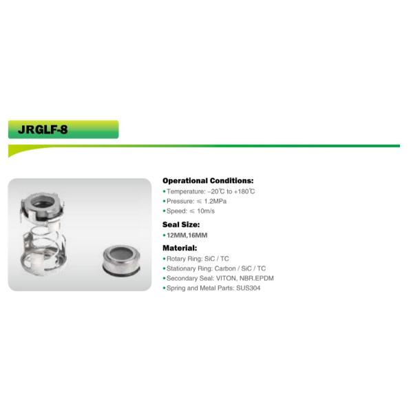 набор уплотнения Grundfos частей запасной части механического уплотнения 1.2Mpa для GLF G04
