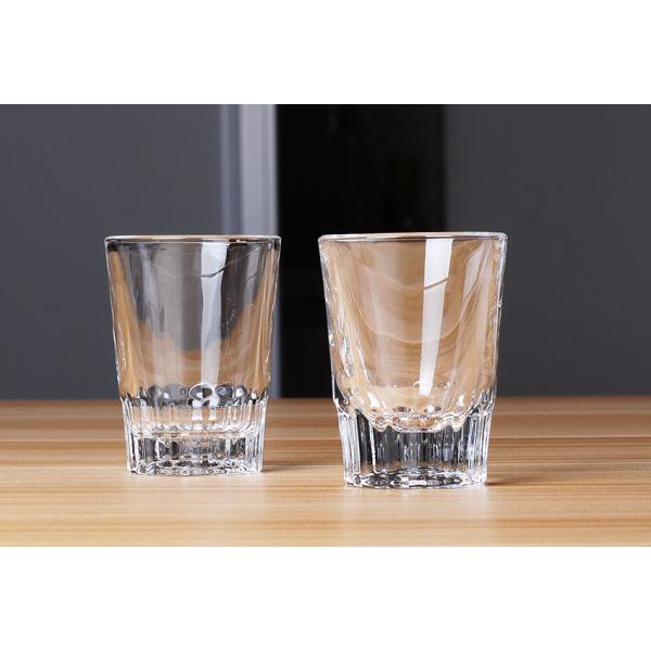 3oz Thick Durable Dishwasher Safe Bistro Bar Shot Glass For Whiskey Vodka