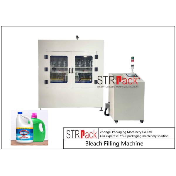 Anti Corrosive Bottle Filling Machine High Viscosity Chemical Detergent Toilet Cleaner