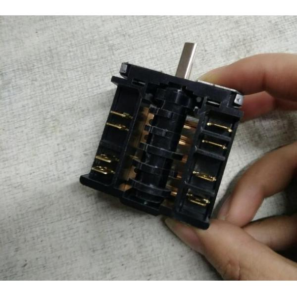 4 Brass Pins Multi Position Rotary Switch Metal Spindle For Electric Stove