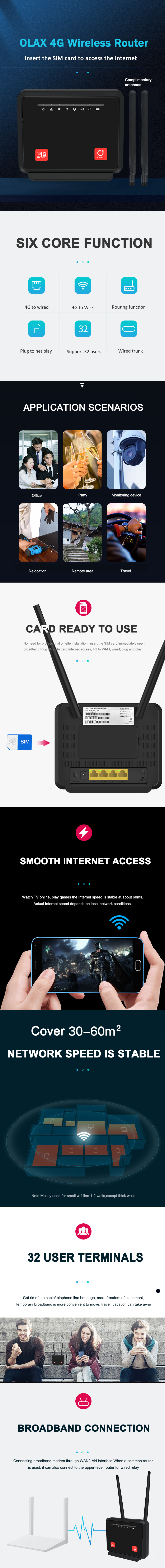 Горячая продажа CPE OLAX MC60 5000MAH аккумулятор 4g lte wifi маршрутизатор 4g CPE маршрутизатор модем 4g wifi