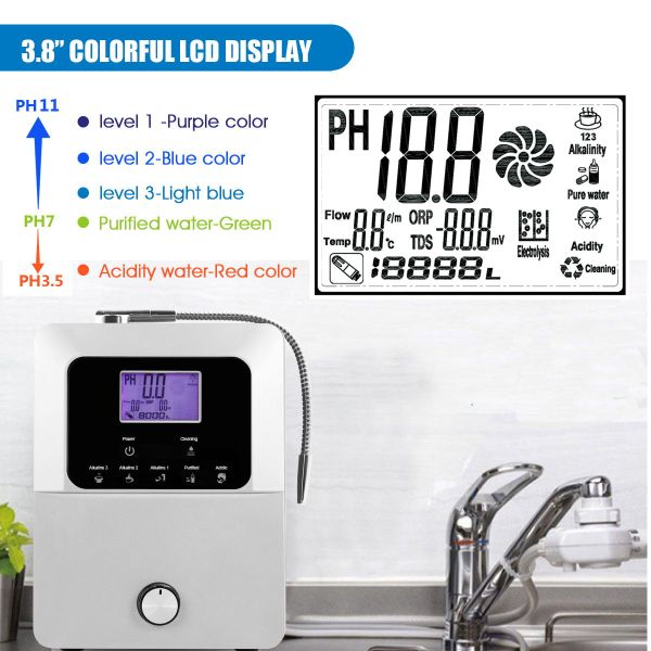 EHM_849 Alkaline Wate Machine,water Ionizer Produces PH2.8~11.0 Ionizer Water