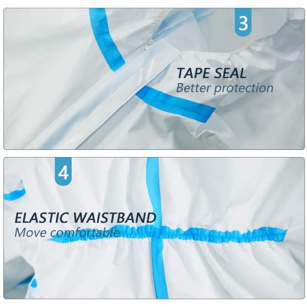 CE FDA PP PE Disposable Medical Isolation Clothing