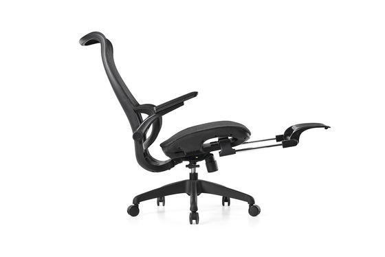 Ergonomic Office Executive Chair Lifting Equipped with Lumbar Support Adjustable Seat Height and Smooth Rolling Wheels for Office With Footrest Lunch Break