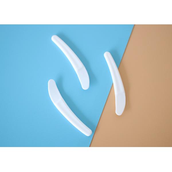 Food Grade HDPP 49.7mm Face Cream Spatula Makeup Tools
