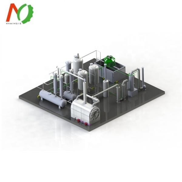 220V 380V Mini Oil Refinery Used Motor Oil Recycling Machines Used Oil Distillation