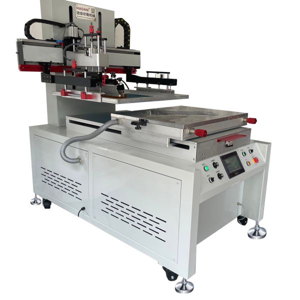 One Color Servo Semi Automatic Screen Printer High Precision For Acrylic Printing