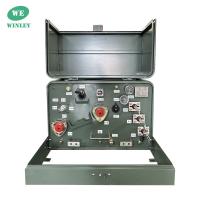 Transformador montado en una plataforma de fase única de 25kva Transformador de distribución sumergido en aceite 13800V para el montaje al aire libre en pastillas