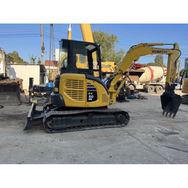 Advantages High Working Efficiency 0.3m3 Bucket Capacity Used Komatsu PC50 Excavator