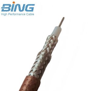 RG142 MIL-DTL-17 Compliant Coaxial Cables 4.95mm 8GHz Feeder Cable with FEP