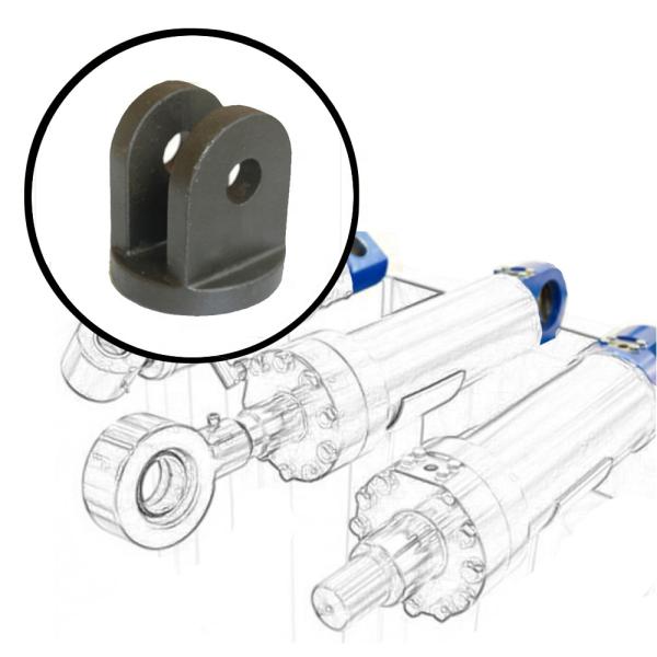 Cast Ductile Iron Hydraulic Cylinder Head  Hydraulic Clevis
