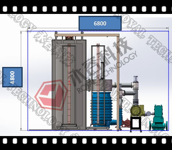 Car Logos And Signs PVD Vacuum Coating Machine, Automotive Logo Billboard Vacuum Chroming