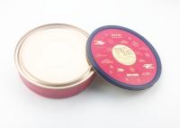 Círculo inodoro Matte Metallic Cookie Tin Box