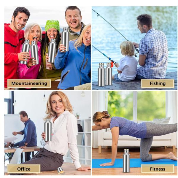Wholesale double insulated water bottles Classic Stainless Steel 25oz Leak Proof For Travel Gym Sport