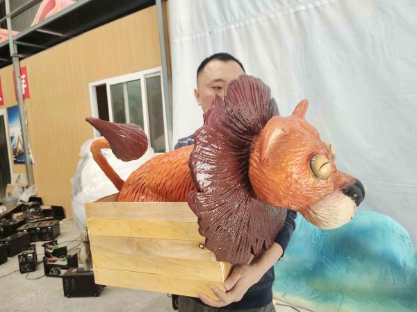 Custom Length Realistic Dinosaur Cosplay Party Prop Silicone Dragon Hand Puppet In Custom Colors