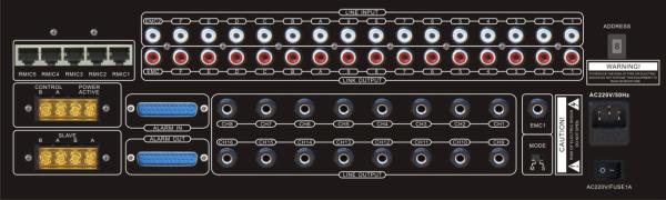 FTD Audio DVD Player Intelligent 16 Channel Audio Matrix Controller 128 Zones
