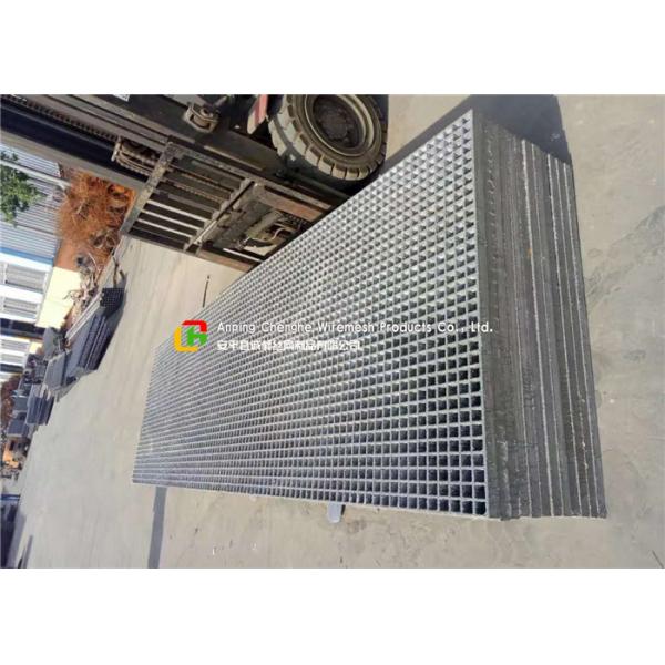 Flat Bar Large Metal Grate , Exterior Metal Floor Grates Thickness 2 - 25mm