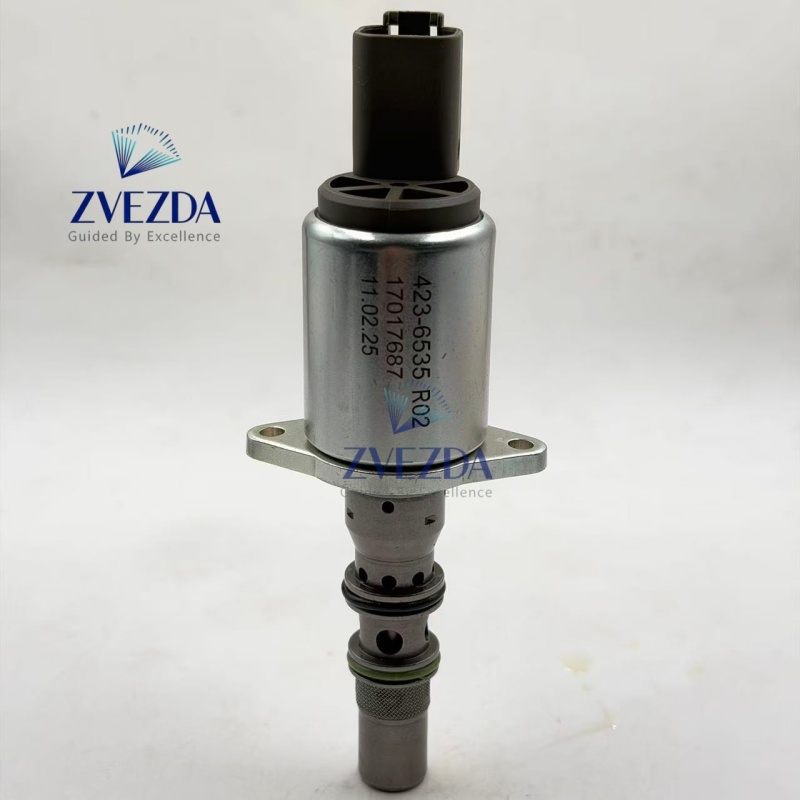 ZVEZDA Hydraulic Proportional Solenoid Valve Replace Part Number 423-6535 R02 17017687 Fit 966H 972H 980K