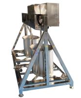 Máquina de remoção resistente ao desgaste multifuncional para misturador de camarão