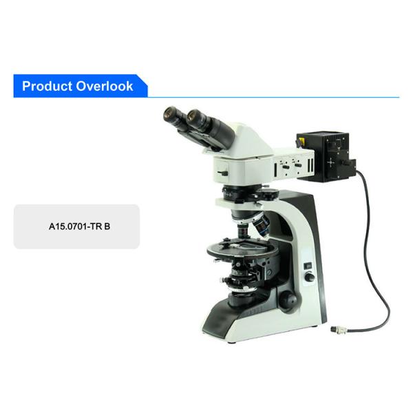 5W OPTO-EDU A15.0701-TR Metallurgy Polarizing Light Microscope