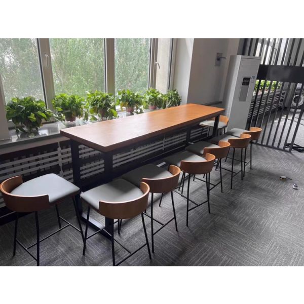New Arrival Modern Commercial Restaurant Furniture Dining Table and Chairs for Cafe Fast Food Shop