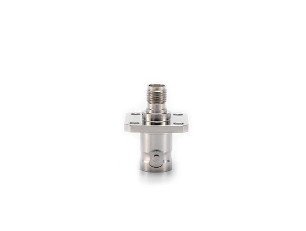 BNC Female to SMA Female Flange Adapter