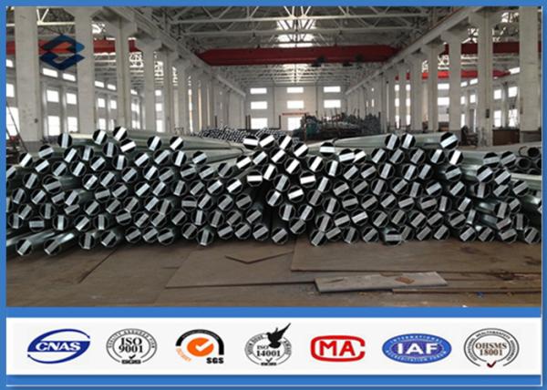 25FT-45FT Philipines standard Q355 Material Octagon Galvanized Steel Pole
