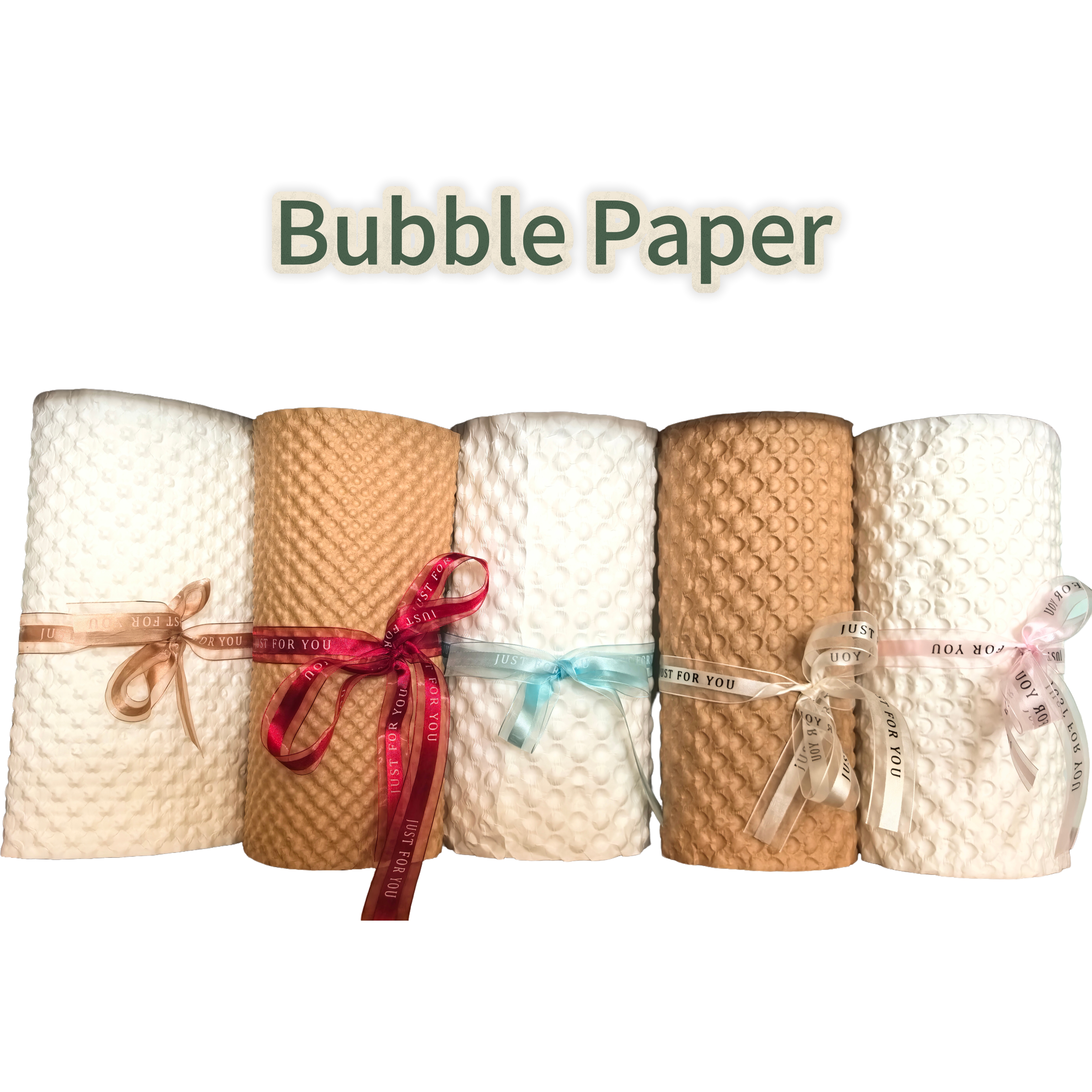 Embossed Kraft Paper Roll – Roller-Embossed Bubble Cushioning Sheet for Eco Packaging