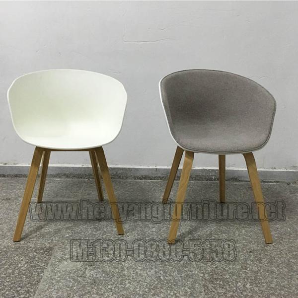 Hay about A Chair with fabric upholstery