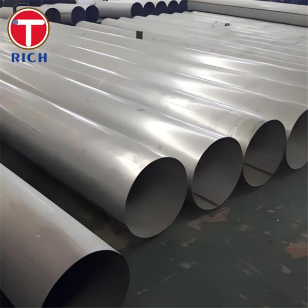 Tubo de acero inoxidable duplex ASTM A928 grado 2205 EFW tubo de acero para el transporte de productos químicos