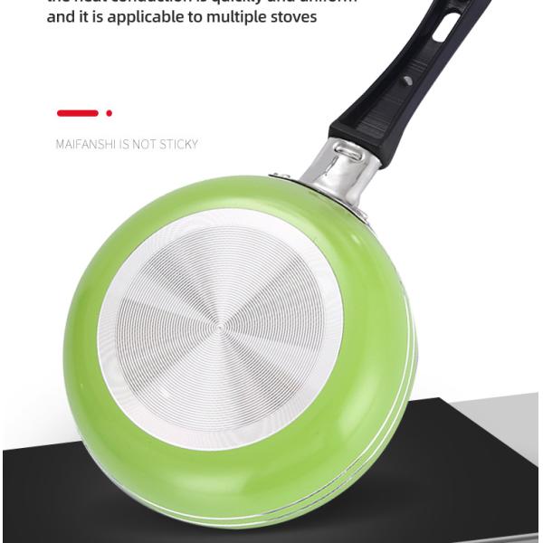 Amazon TOP Seller Flat Bottom Cooking Pans Fry Pans Nonstick Stainless Steel Frying Pans For Kitchen