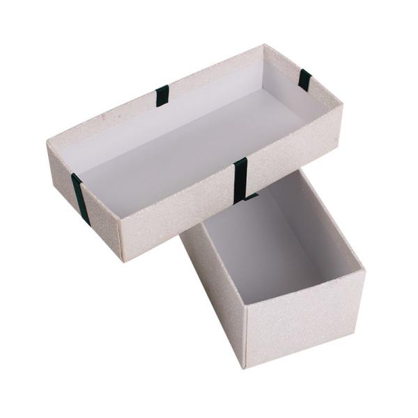 Popular Design Paper Jewellery Packaging FSC Holiday Gift Box With Lid