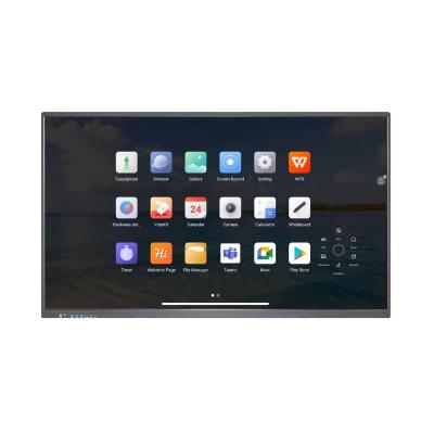 Ecrã táctil de tabuleiro branco interativo de 75 polegadas Android Digital LCD