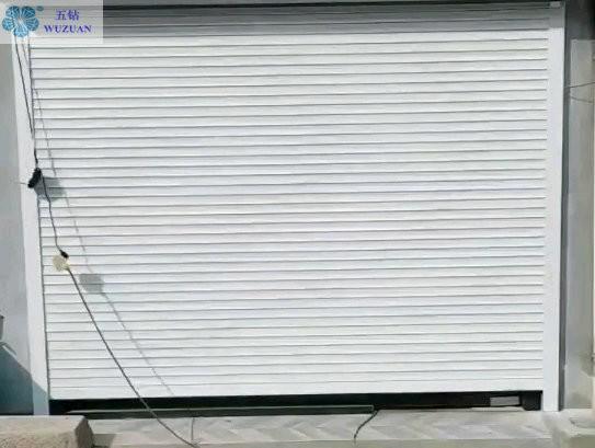 0.8mm Aluminum Electric Roller Shutter Doors For Garage