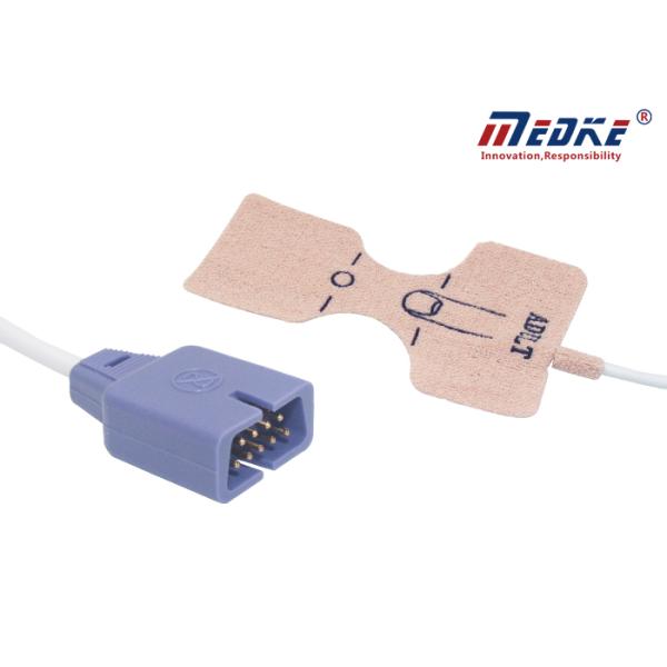 Pvc привязывает датчик взрослого Spo2 DB 9pin Nelcor MAX-A N5500 0.9M
