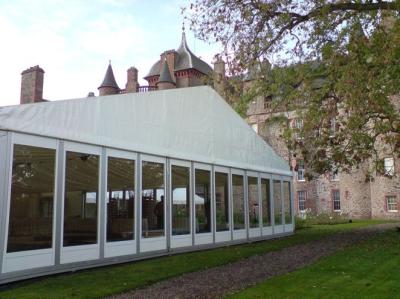 Big Wedding Party 1000 People Glass Wall Tents With Decoration