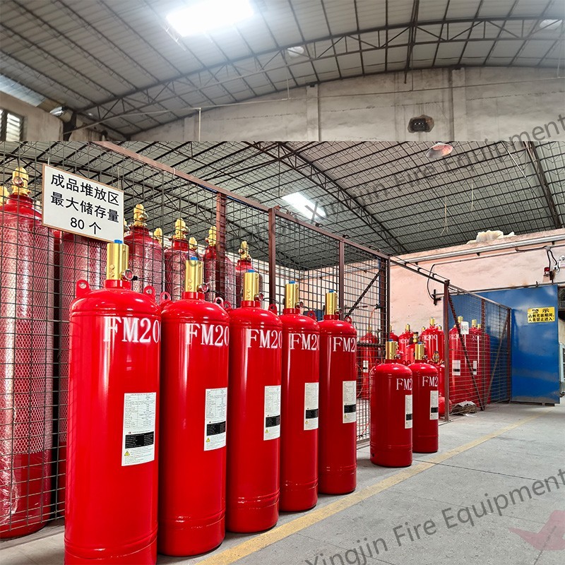 Xingjin 120L Fm 200 Автоматическая газовая огнетушительная система Фабрика Прямая гарантия качества Лучшая цена