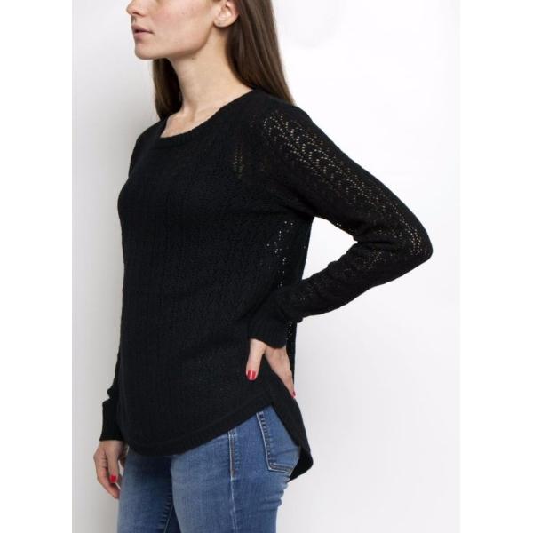 Women's 4% cashmere/20% lambswool/20% cotton/33% viscose/23% nylon knitted pullover sweater