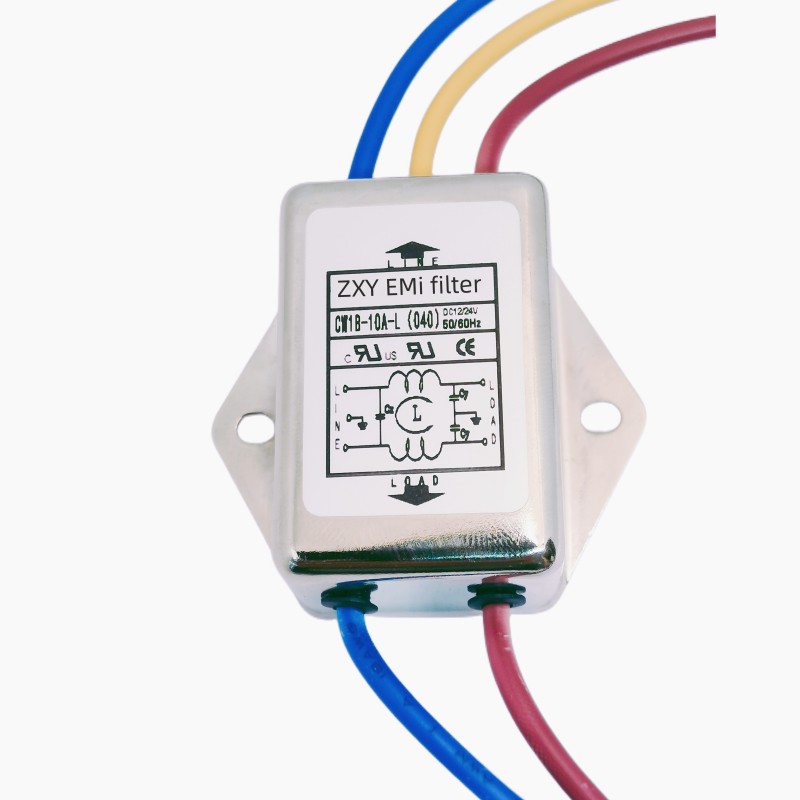 Фильтр EMI однофазный антиинтерферентный источник питания 115V / 250V / 380V CW3L2-20A-L CW4L2-20A-S CW4L2-20A-T 50/60HZ