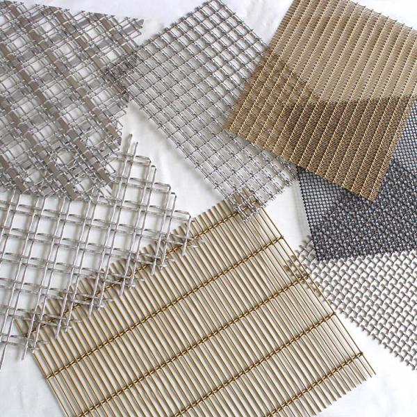 Stainless Steel Crimped Woven Wire Mesh for Architectural Facades