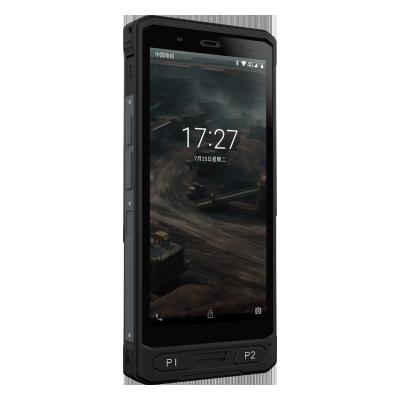 Telefone móvel robusto certificado ATEX / MIL-STD-810G com scanner 1D 2D e armazenamento de 128 GB