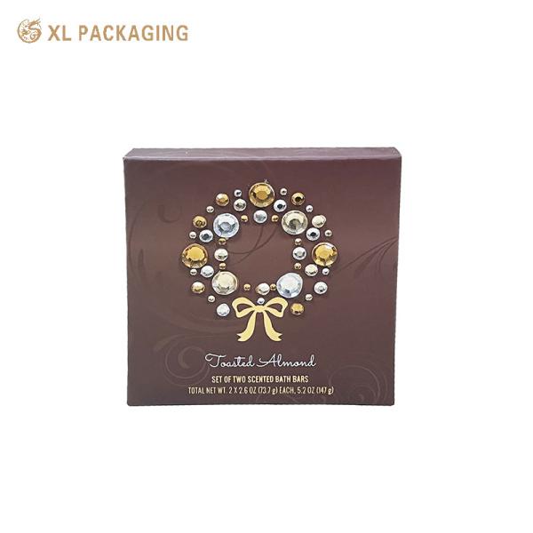 Cajas de lujo personalizadas XL para embalaje, embalaje de regalo, diseño de logotipo personalizado industrial, estampado en caliente, caja de papel cosmética cuadrada con tapa y caja base