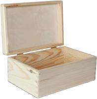 Décoration blanche Grande boîte en bois 20cm x 30cm Stockage Souvenir Boîte en bois Plain