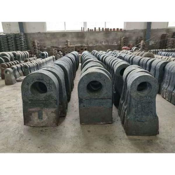 Customized High Quality High Manganese Steel Alloy Crusher Hammer Head For Mines